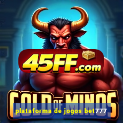 plataforma de jogos bet777
